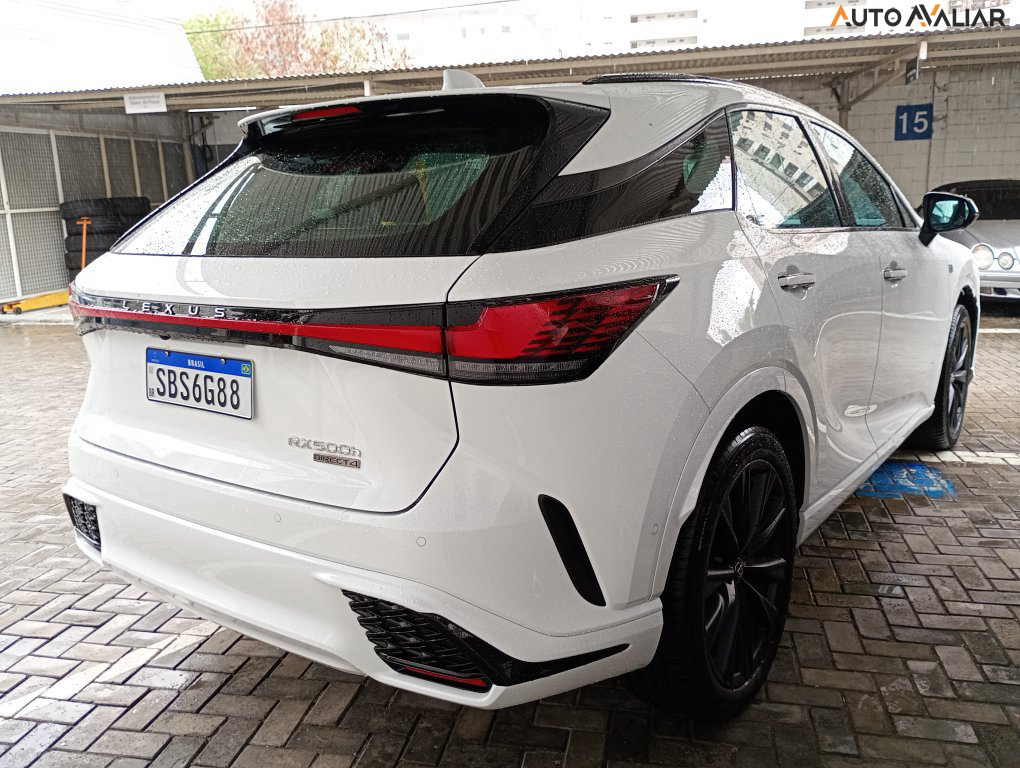 LEXUS RX 500H 2.4 TURBO DUAL VVT-I HYBRID F-SPORT AWD AUTOM&Aacute;TICO