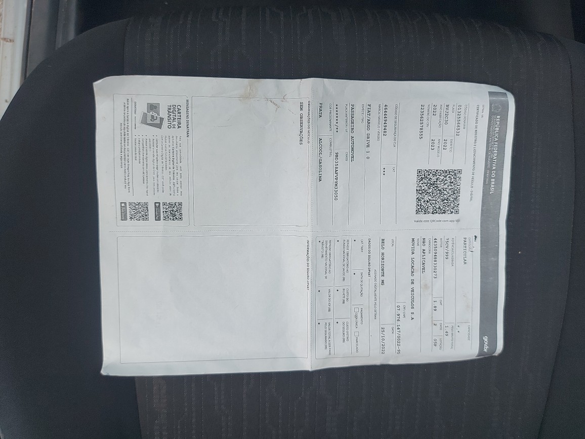 FIAT ARGO 1.0 FIREFLY FLEX DRIVE MANUAL