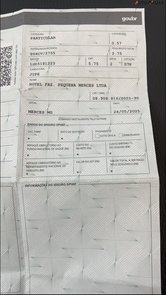 TOYOTA HILUX SW4 2.8 D-4D TURBO DIESEL SRX 4X4 AUTOM&Aacute;TICO