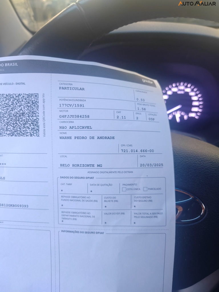 HYUNDAI TUCSON GLS 1.6 Turbo 16V Aut.