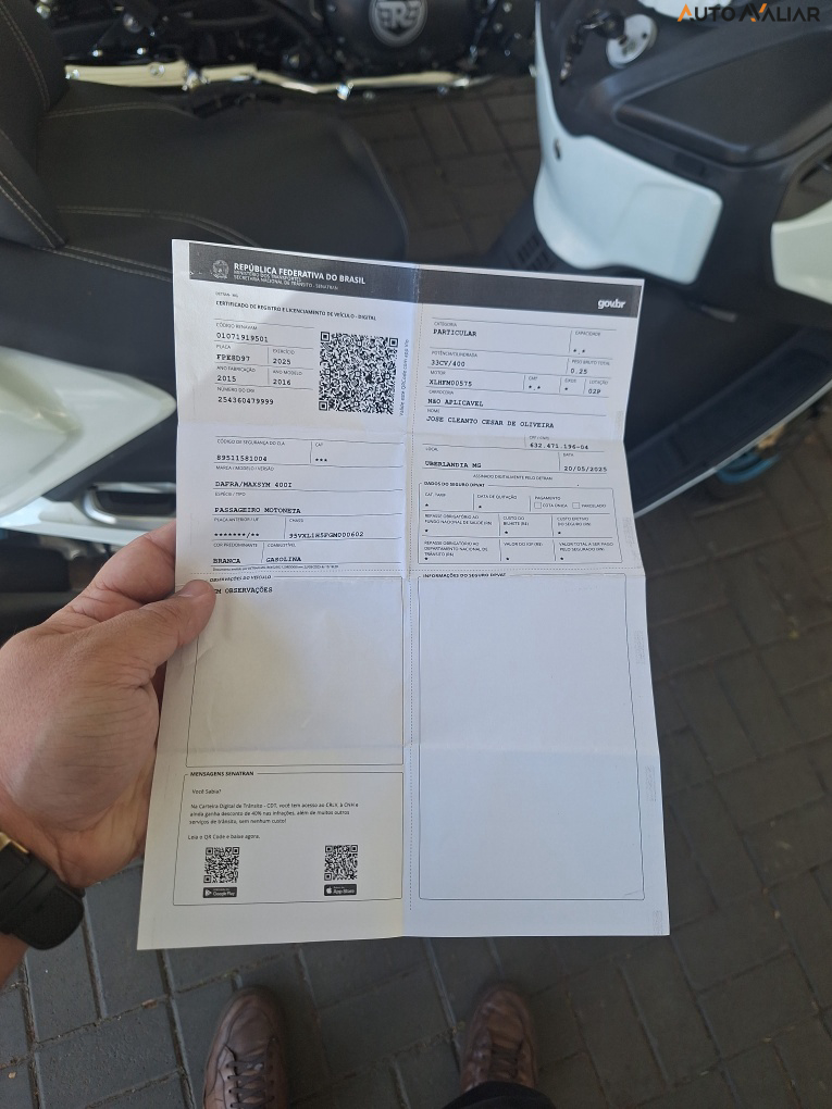 DAFRA MAXSYM 400I MAXSYM 400I