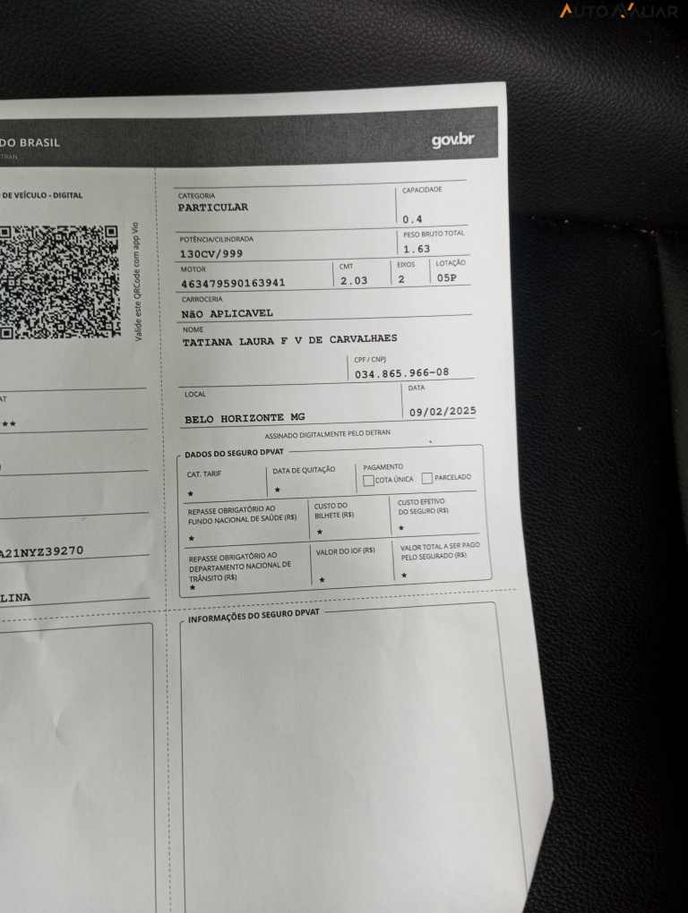 FIAT PULSE 1.0 TURBO 200 FLEX AUDACE CVT