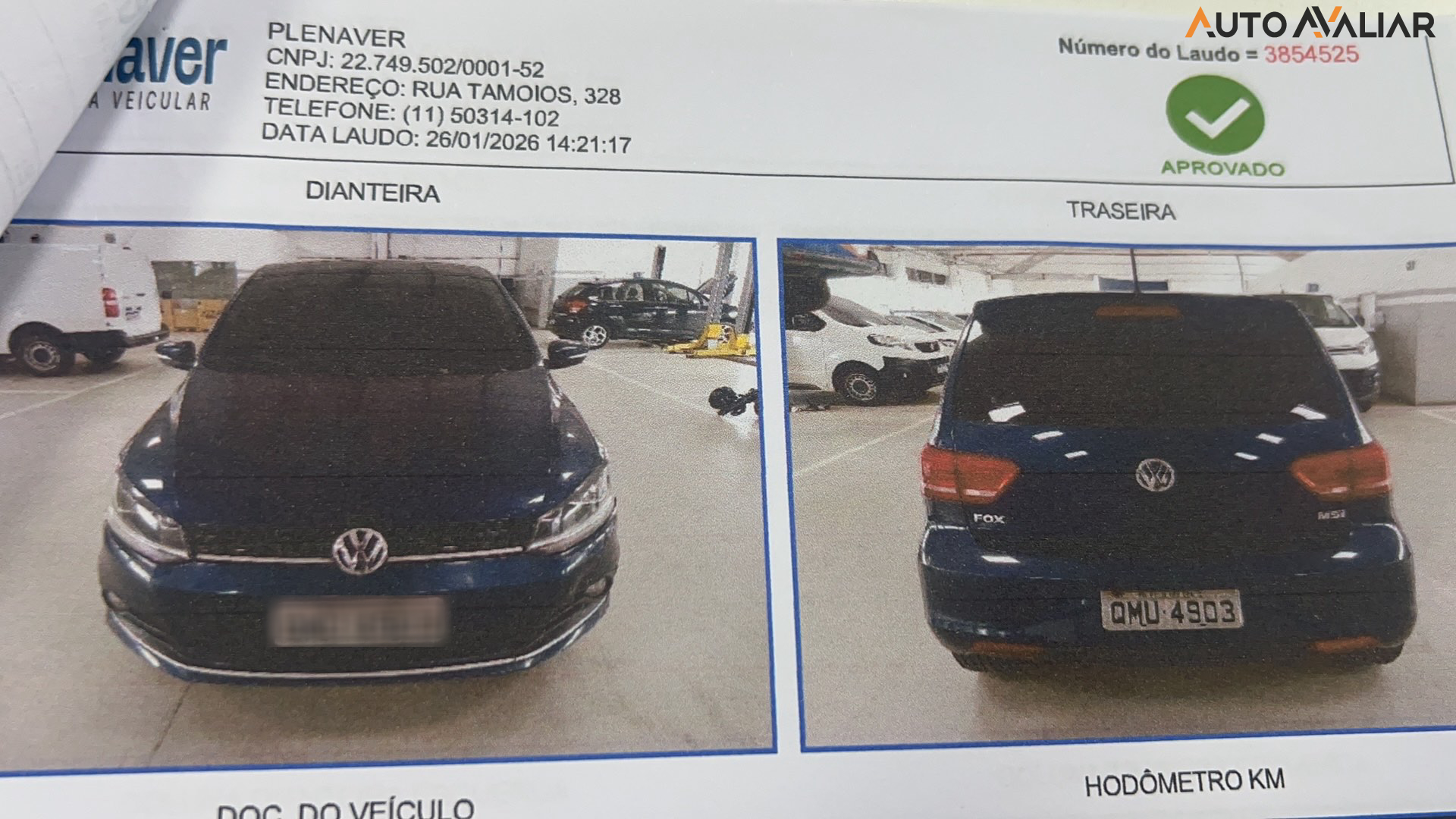 VOLKSWAGEN FOX 1.6 MSI COMFORTLINE 8V FLEX 4P MANUAL