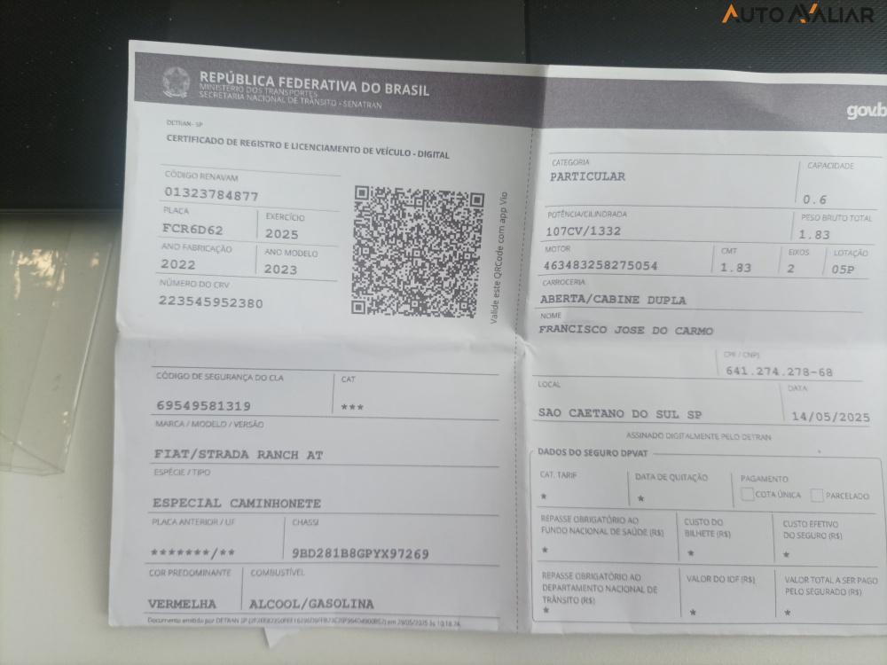 FIAT STRADA 1.3 FIREFLY FLEX RANCH CD CVT