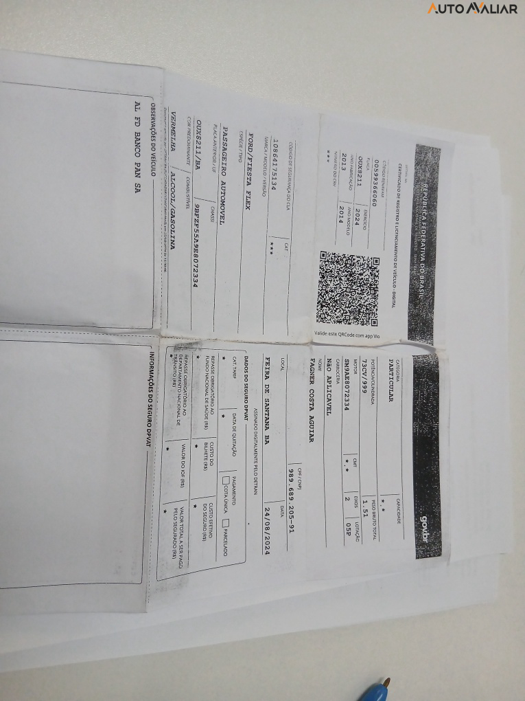 FORD FIESTA 1.0 ROCAM HATCH 8V FLEX 4P MANUAL