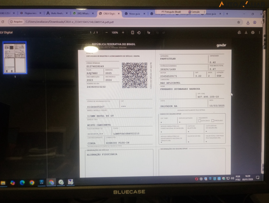 GWM HAVAL H6 GT 1.5  PHEV AWD E-TRACTION