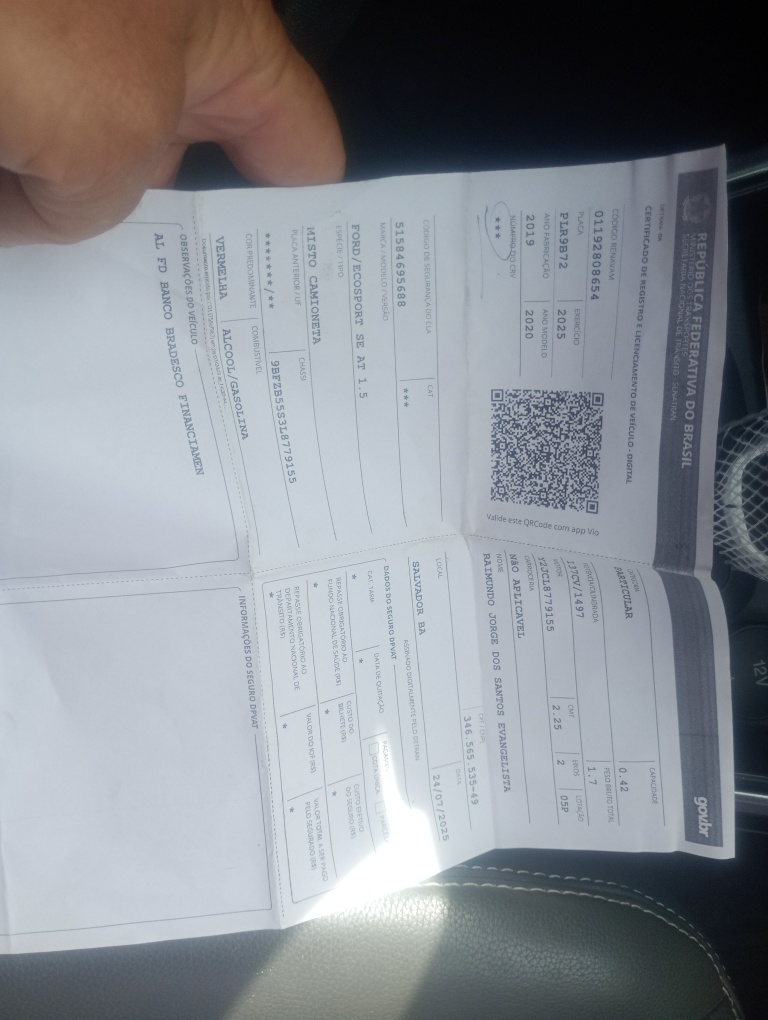 FORD ECOSPORT 1.5 TI-VCT FLEX SE AUTOMATICO