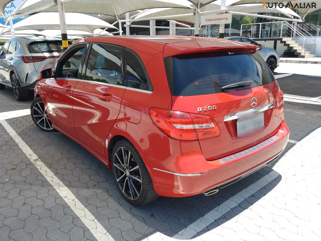 MERCEDES-BENZ B 200 1.6 SPORT TURBO GASOLINA 4P AUTOMATICO