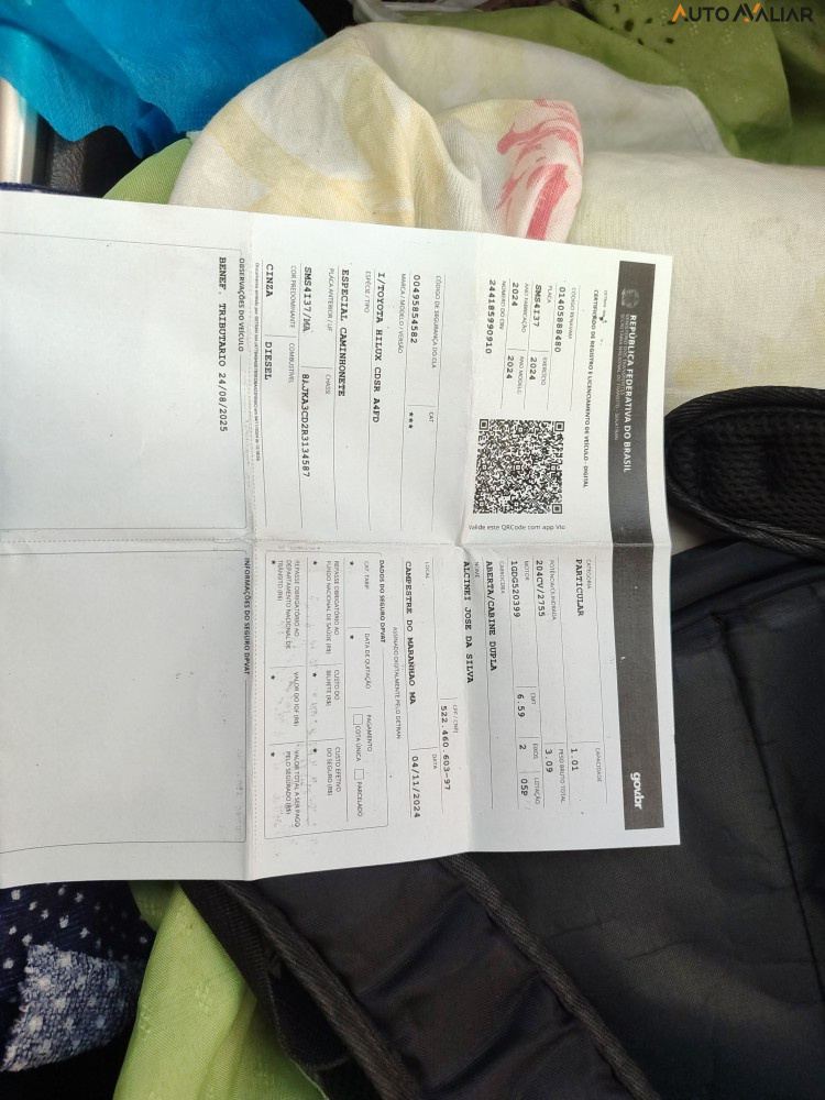 TOYOTA HILUX 2.8 D-4D TURBO DIESEL CD SR 4X4 AUTOM&Aacute;TICA