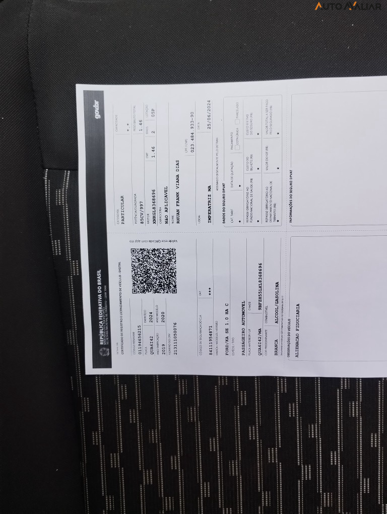 FORD KA 1.0 TI-VCT FLEX SE PLUS MANUAL