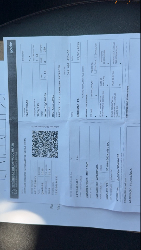 RENAULT KWID 1.0 12V SCE FLEX ZEN MANUAL