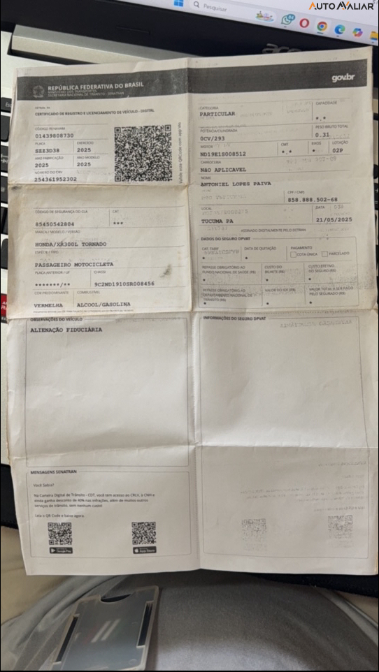 HONDA XR 300L TORNADO FLEX XR 300L TORNADO FLEX