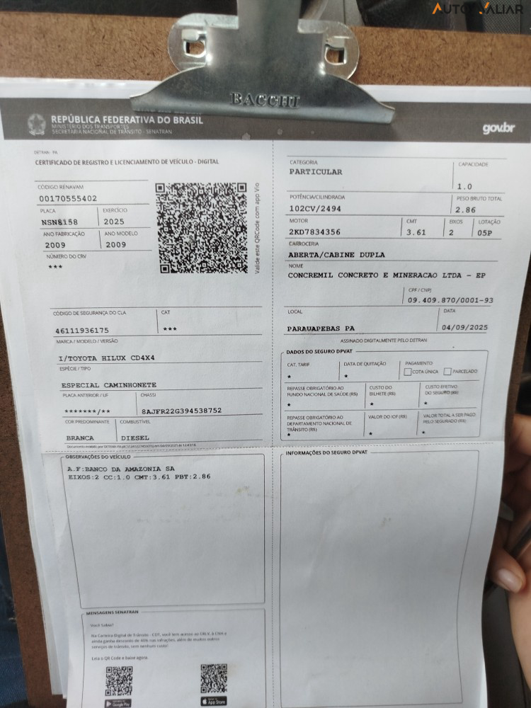 TOYOTA HILUX 2.5 STD 4X4 CD 16V TURBO DIESEL 4P MANUAL