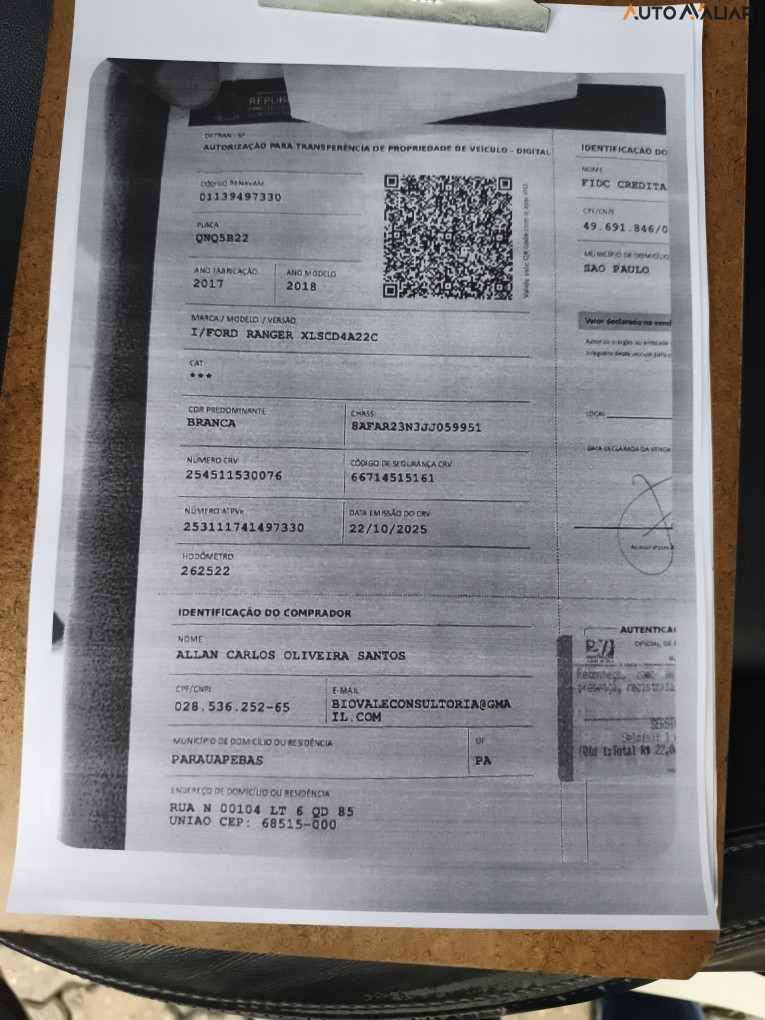 FORD RANGER 2.2 XLS 4X4 CD 16V DIESEL 4P AUTOMATICO