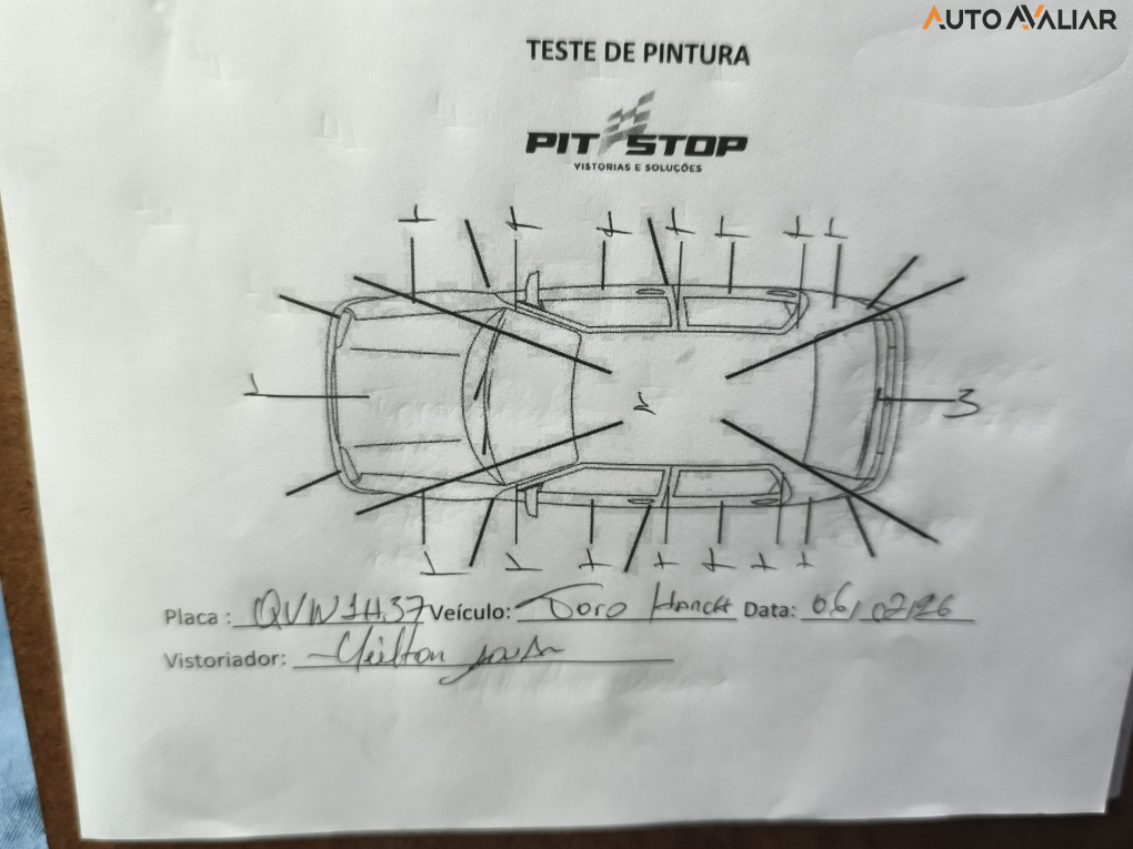 FIAT TORO 2.0 16V TURBO DIESEL RANCH 4WD AT9