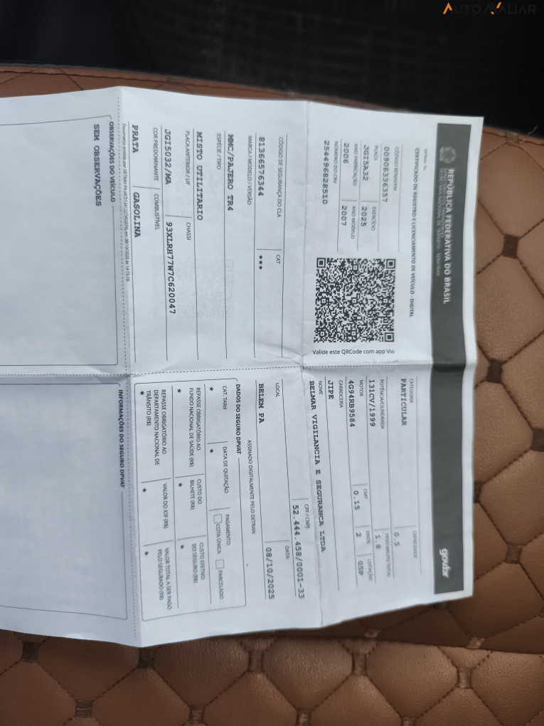 MITSUBISHI PAJERO 2.5 HD 4X4 8V TURBO INTERCOOLER DIESEL 4P MANUAL