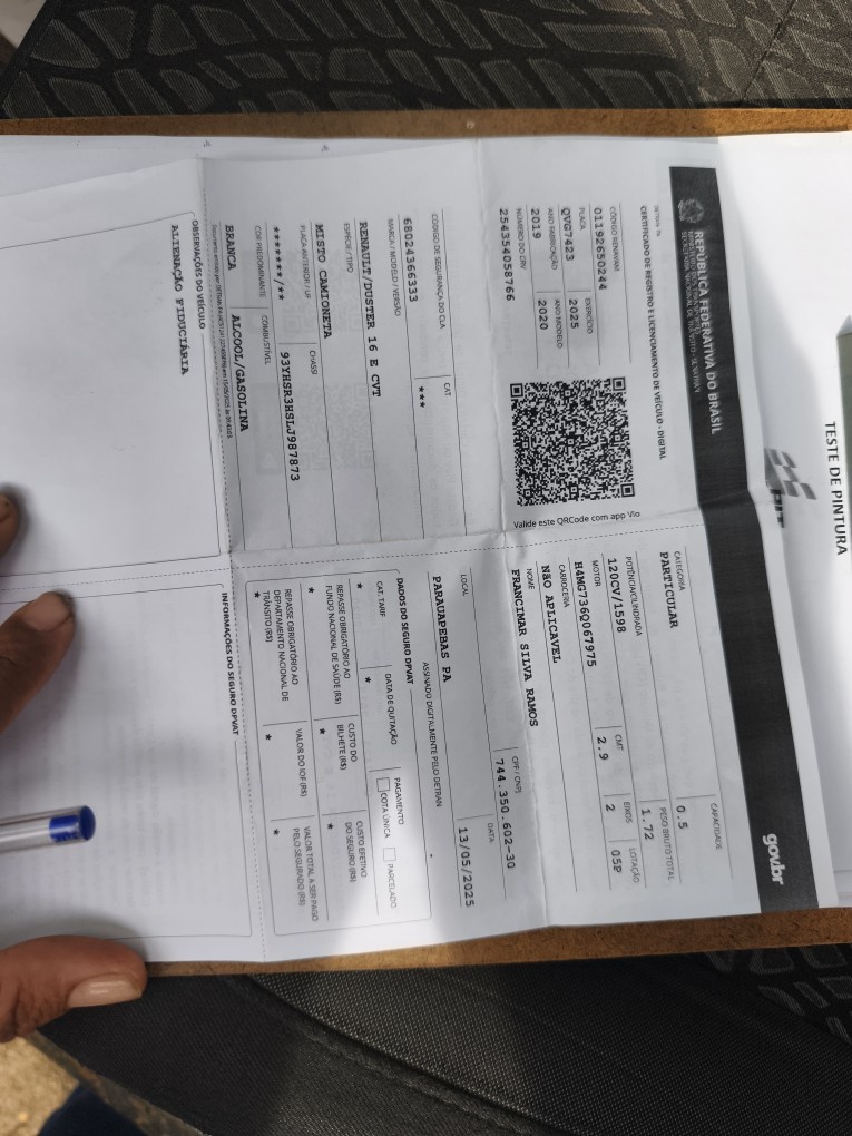 RENAULT DUSTER 1.6 16V SCE FLEX EXPRESSION X-TRONIC