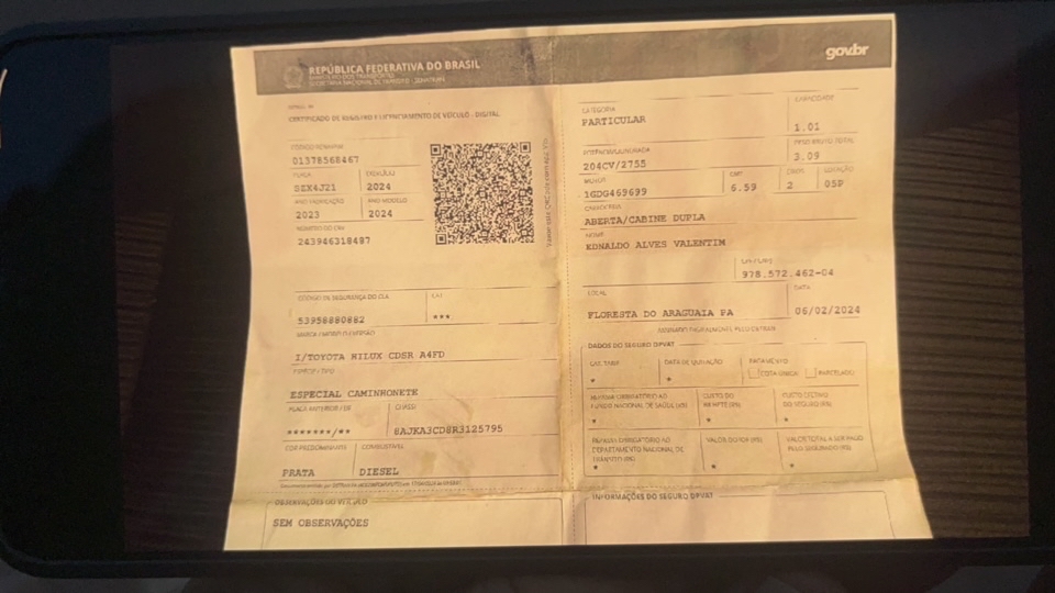 TOYOTA HILUX 2.8 D-4D TURBO DIESEL CD SR 4X4 AUTOM&Aacute;TICA