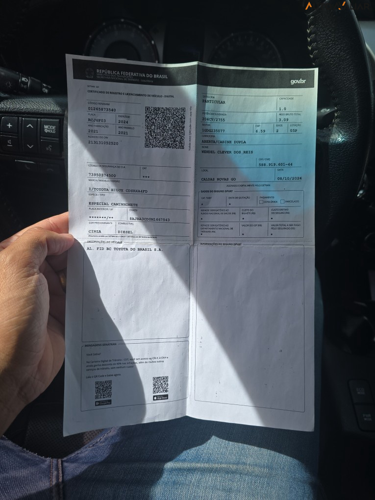 TOYOTA HILUX 2.8 D-4D TURBO DIESEL CD SRX 4X4 AUTOM&Aacute;TICO