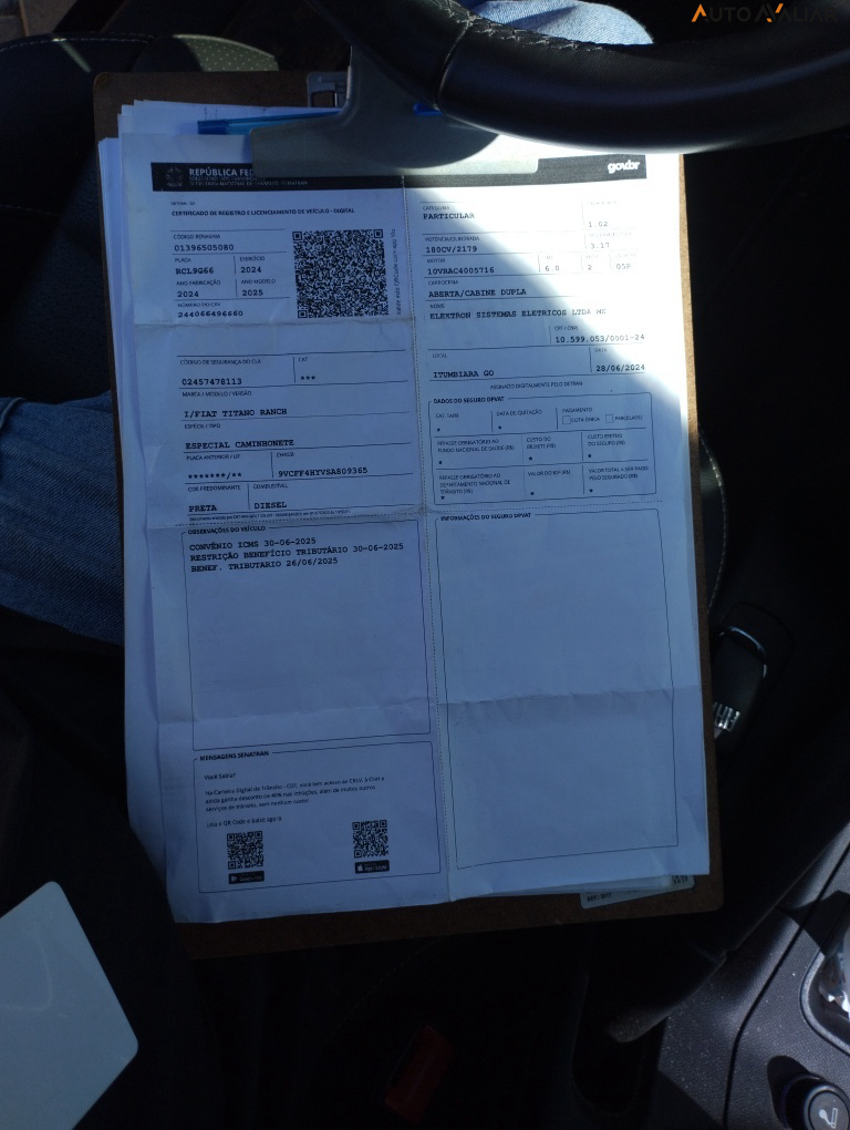 FIAT TITANO 2.2 TURBO DIESEL RANCH 4X4 AT6