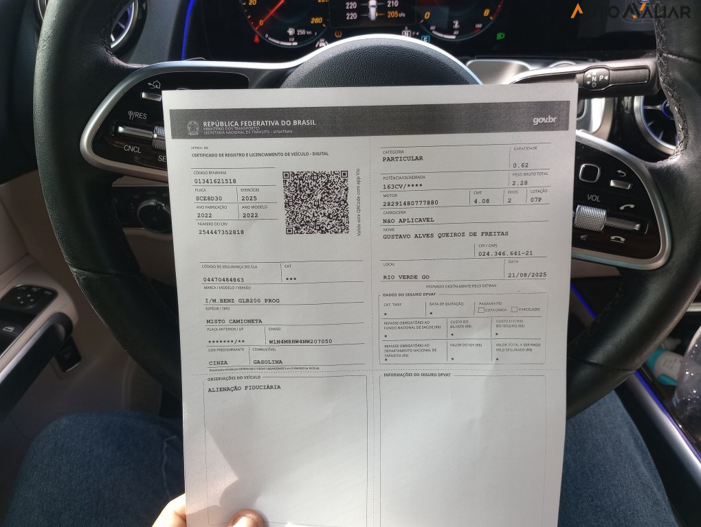 MERCEDES-BENZ GLB 200 1.3 CGI GASOLINA PROGRESSIVE 7G-DCT