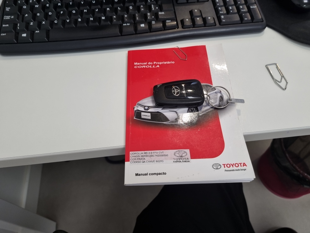 TOYOTA COROLLA 2.0 XEI 16V FLEX 4P AUTOMATICO