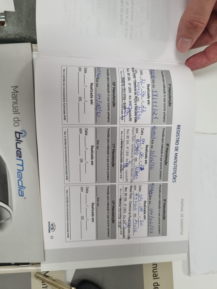 HYUNDAI HB20S 1.6 COMFORT PLUS 16V FLEX 4P AUTOMATICO