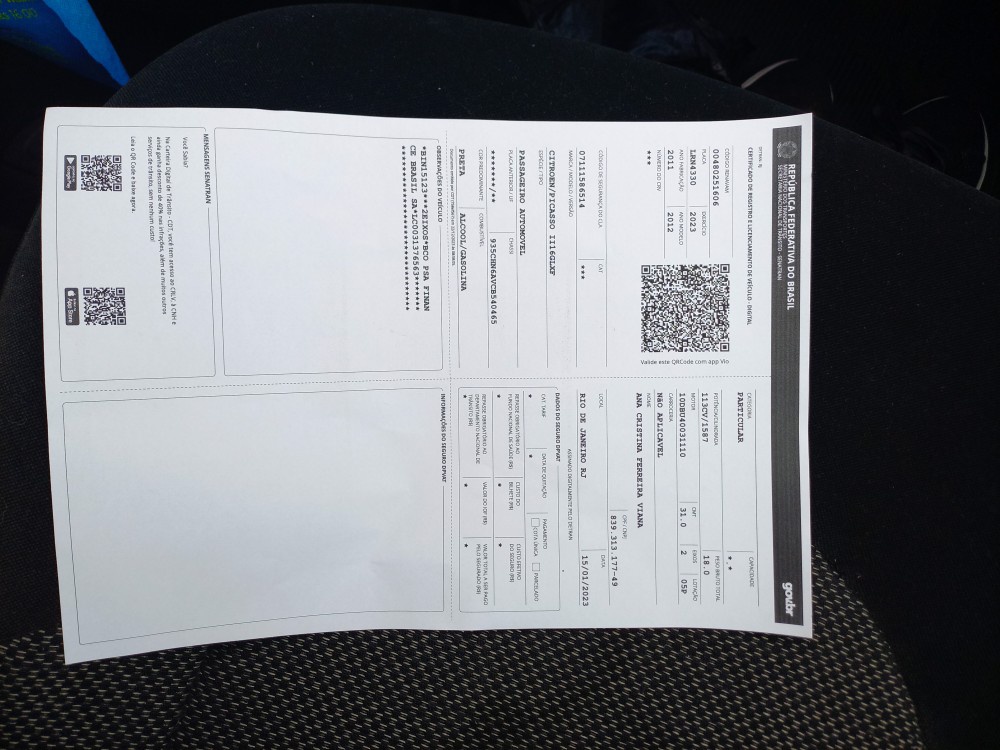 CITROEN XSARA PICASSO 1.6 I GLX 16V FLEX 4P MANUAL