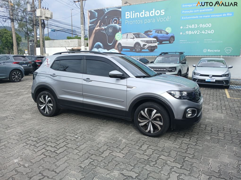 VOLKSWAGEN T-CROSS 1.0 200 TSI TOTAL FLEX COMFORTLINE AUTOM&Aacute;TICO