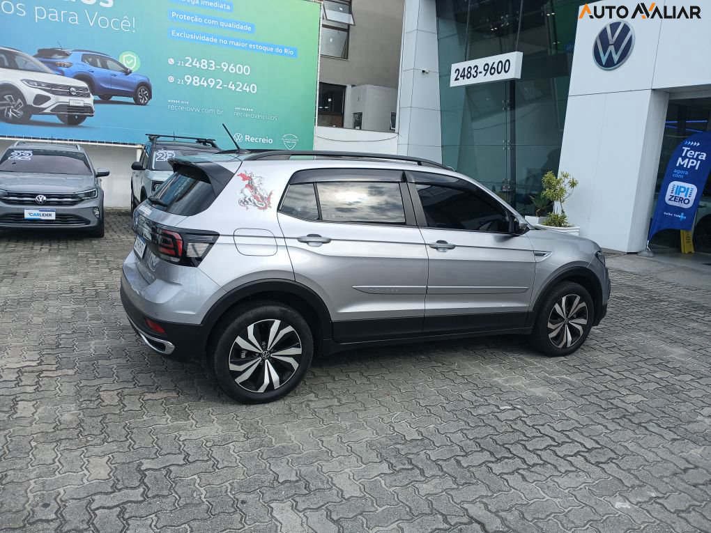 VOLKSWAGEN T-CROSS 1.0 200 TSI TOTAL FLEX COMFORTLINE AUTOM&Aacute;TICO