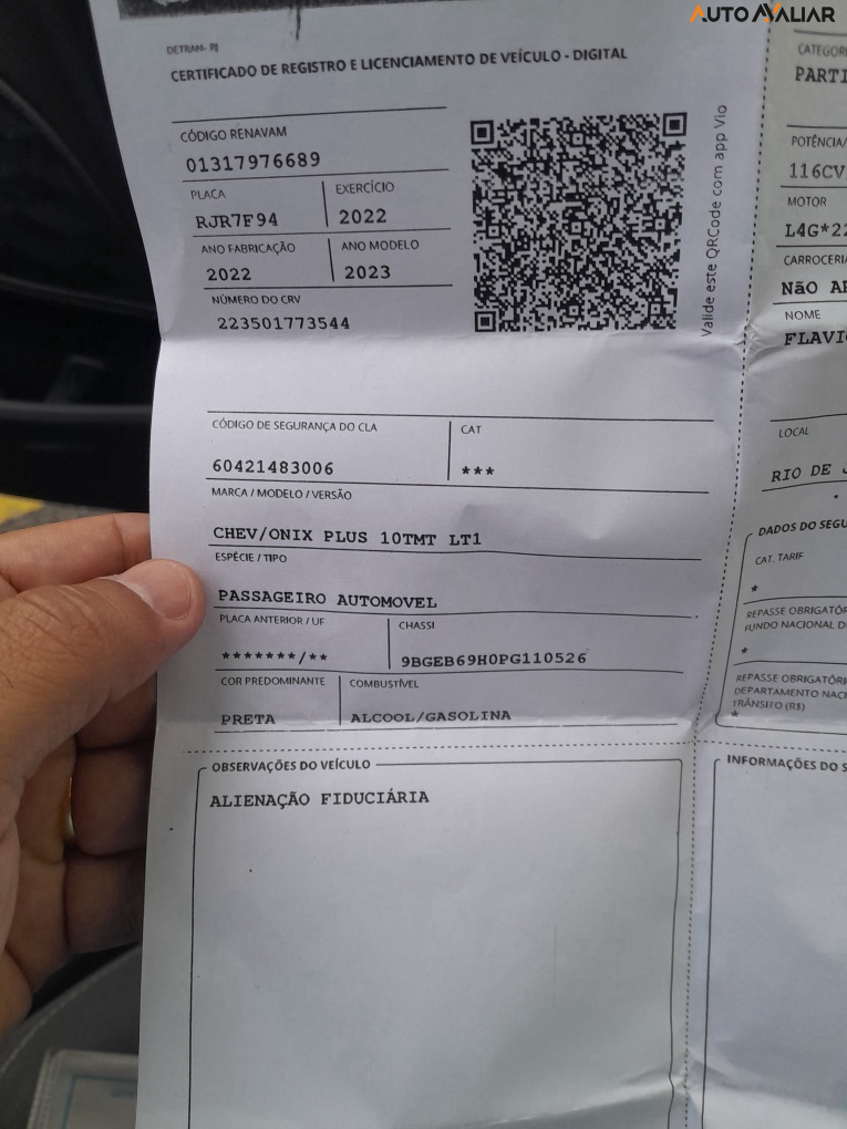 CHEVROLET ONIX 1.0 FLEX PLUS LT MANUAL