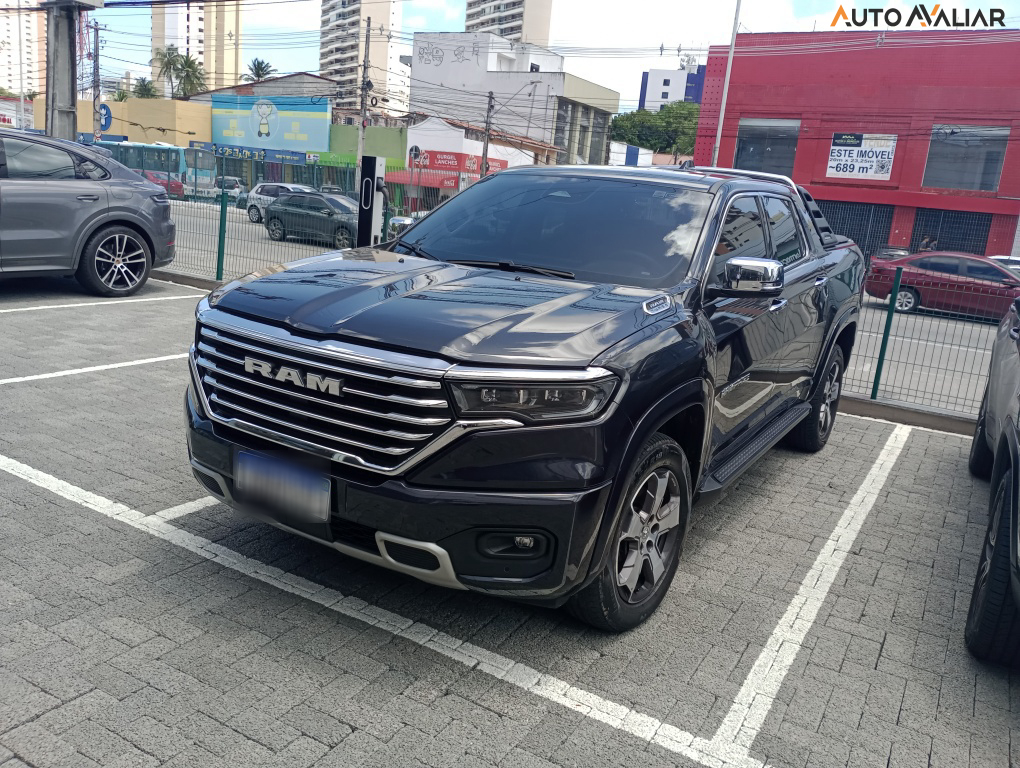 RAM RAMPAGE 2.0 HURRICANE 4 TURBO GASOLINA LARAMIE 4X4 AUTOMÁTICO