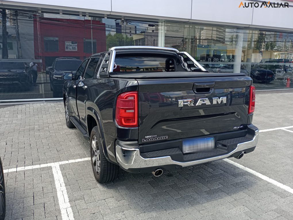 RAM RAMPAGE 2.0 HURRICANE 4 TURBO GASOLINA LARAMIE 4X4 AUTOM&Aacute;TICO