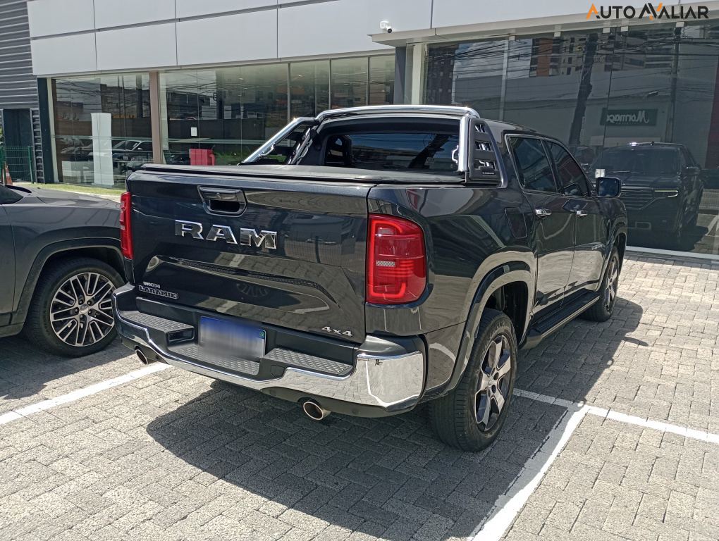 RAM RAMPAGE 2.0 HURRICANE 4 TURBO GASOLINA LARAMIE 4X4 AUTOM&Aacute;TICO