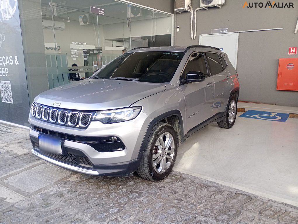 JEEP COMPASS 1.3 T270 TURBO FLEX LONGITUDE AT6