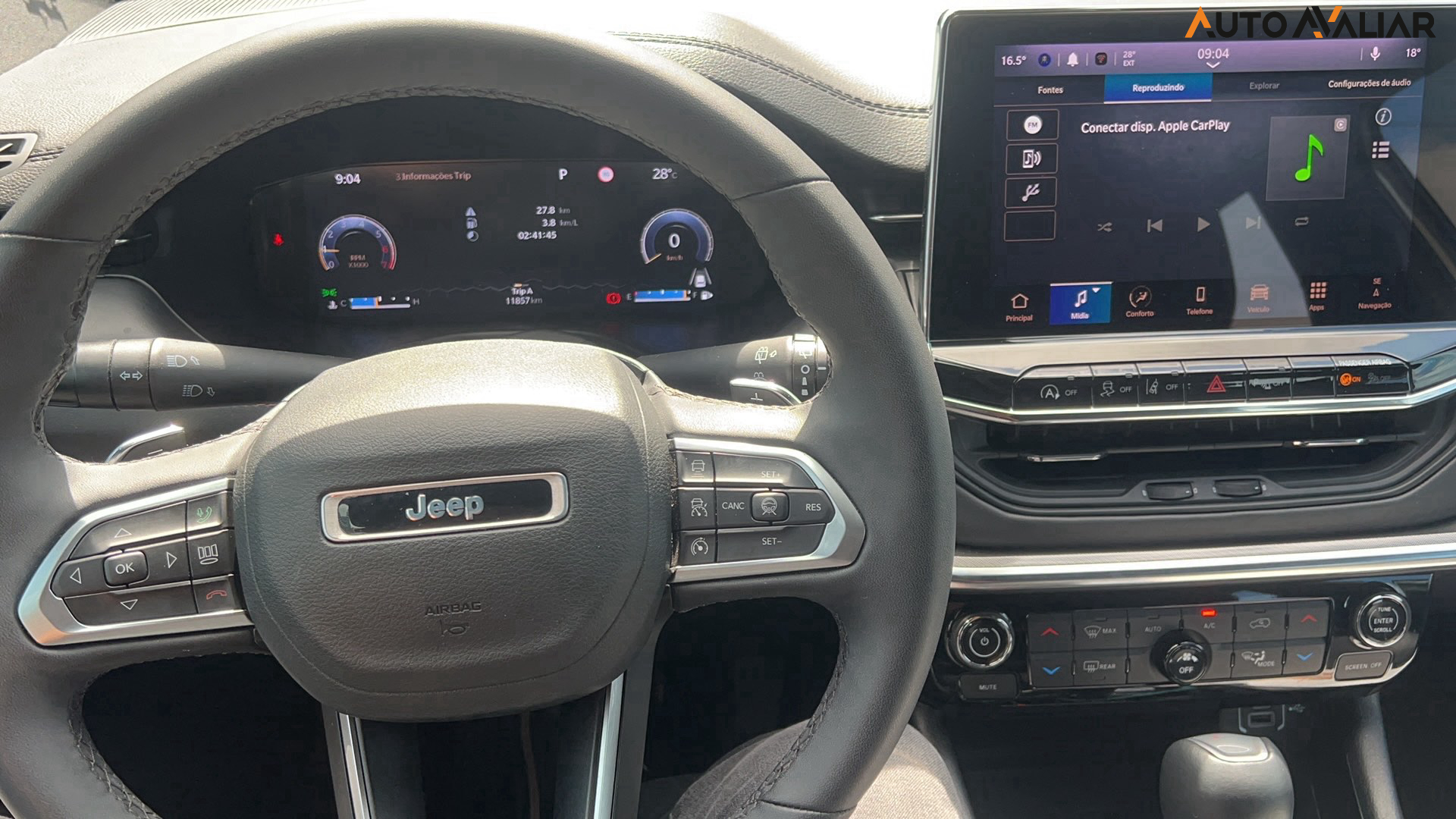 JEEP COMPASS 2.0 HURRICANE 4 TURBO GASOLINA OVERLAND AT9