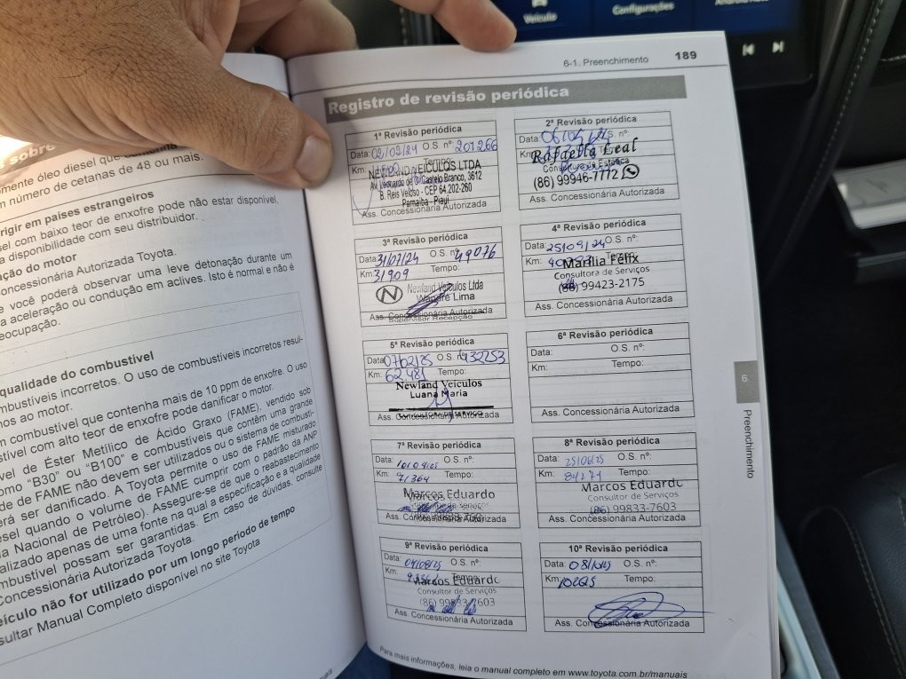 TOYOTA HILUX SW4 2.8 D-4D TURBO DIESEL SRX 7L 4X4 AUTOM&Aacute;TICO