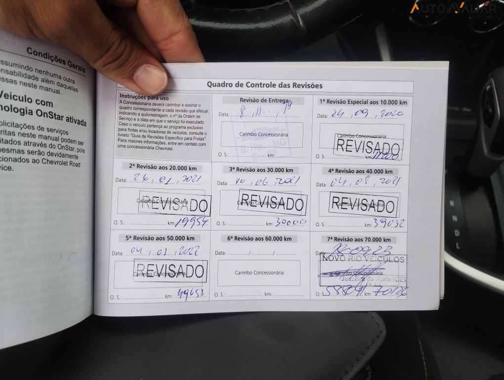 CHEVROLET ONIX 1.0 TURBO FLEX PLUS LTZ AUTOMATICO