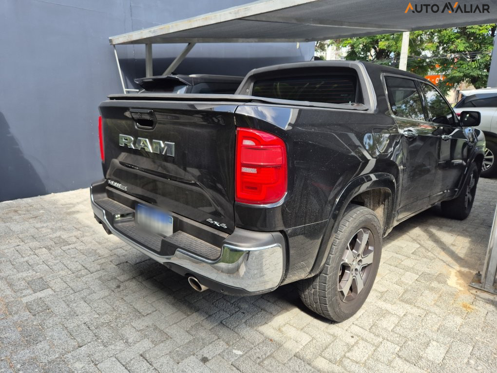 RAM RAMPAGE 2.0 HURRICANE 4 TURBO GASOLINA LARAMIE 4X4 AUTOM&Aacute;TICO