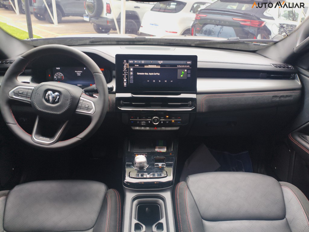 RAM RAMPAGE 2.0 HURRICANE 4 TURBO GASOLINA R/T 4X4 AUTOM&Aacute;TICO