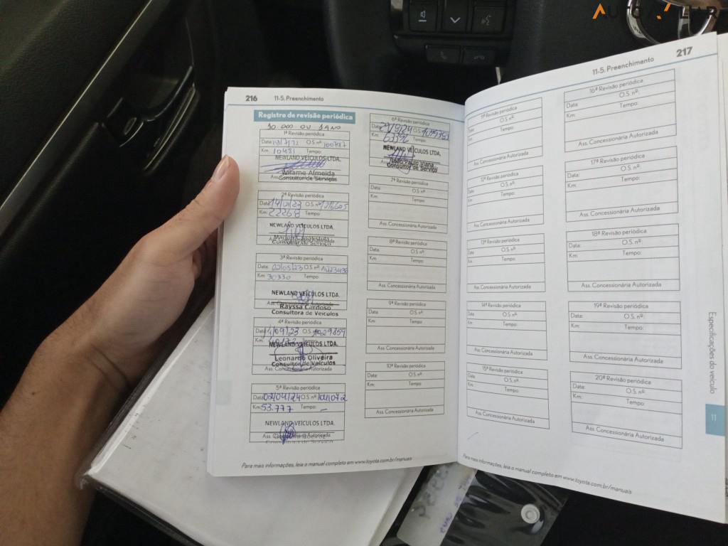 TOYOTA HILUX SW4 2.8 D-4D TURBO DIESEL SRX 7L 4X4 AUTOM&Aacute;TICO