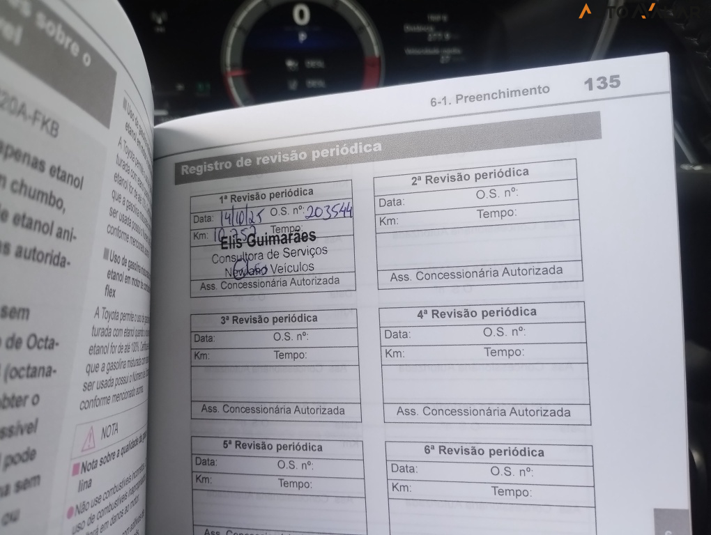 TOYOTA COROLLA 2.0 VVT-IE FLEX XEI DIRECT SHIFT