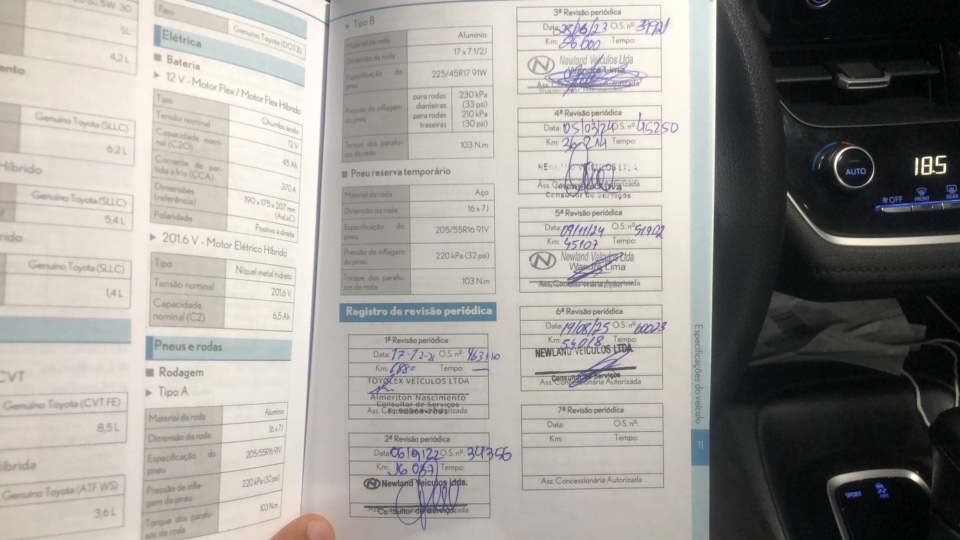 TOYOTA COROLLA 2.0 VVT-IE FLEX XEI DIRECT SHIFT