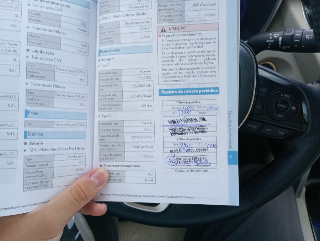 TOYOTA COROLLA CROSS 1.8 VVT-I HYBRID FLEX XRX CVT