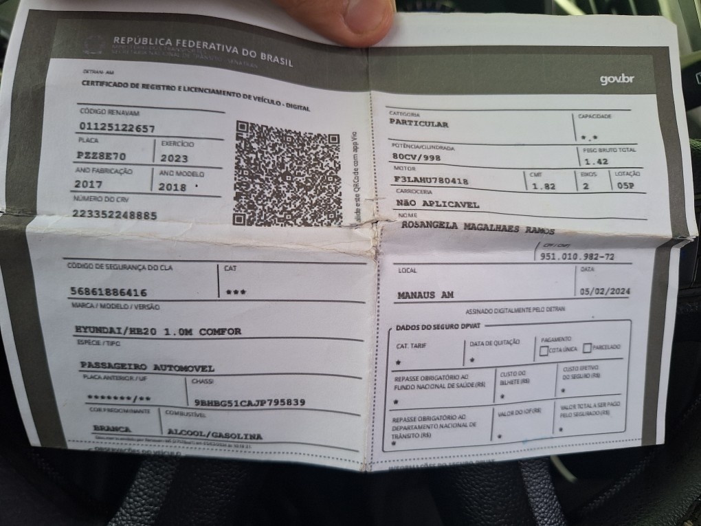 HYUNDAI HB20 1.0 COMFORT PLUS 12V FLEX 4P MANUAL