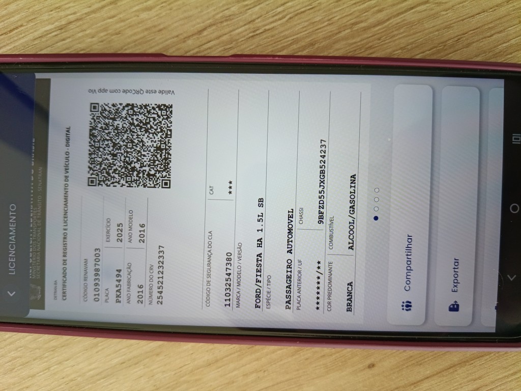 FORD FIESTA 1.5 S HATCH 16V FLEX 4P MANUAL