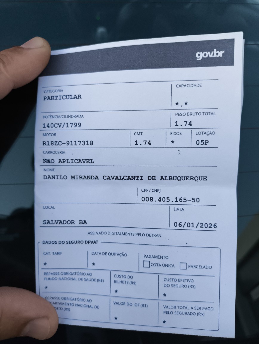 HONDA HR-V 1.8 16V FLEX LX 4P AUTOMATICO