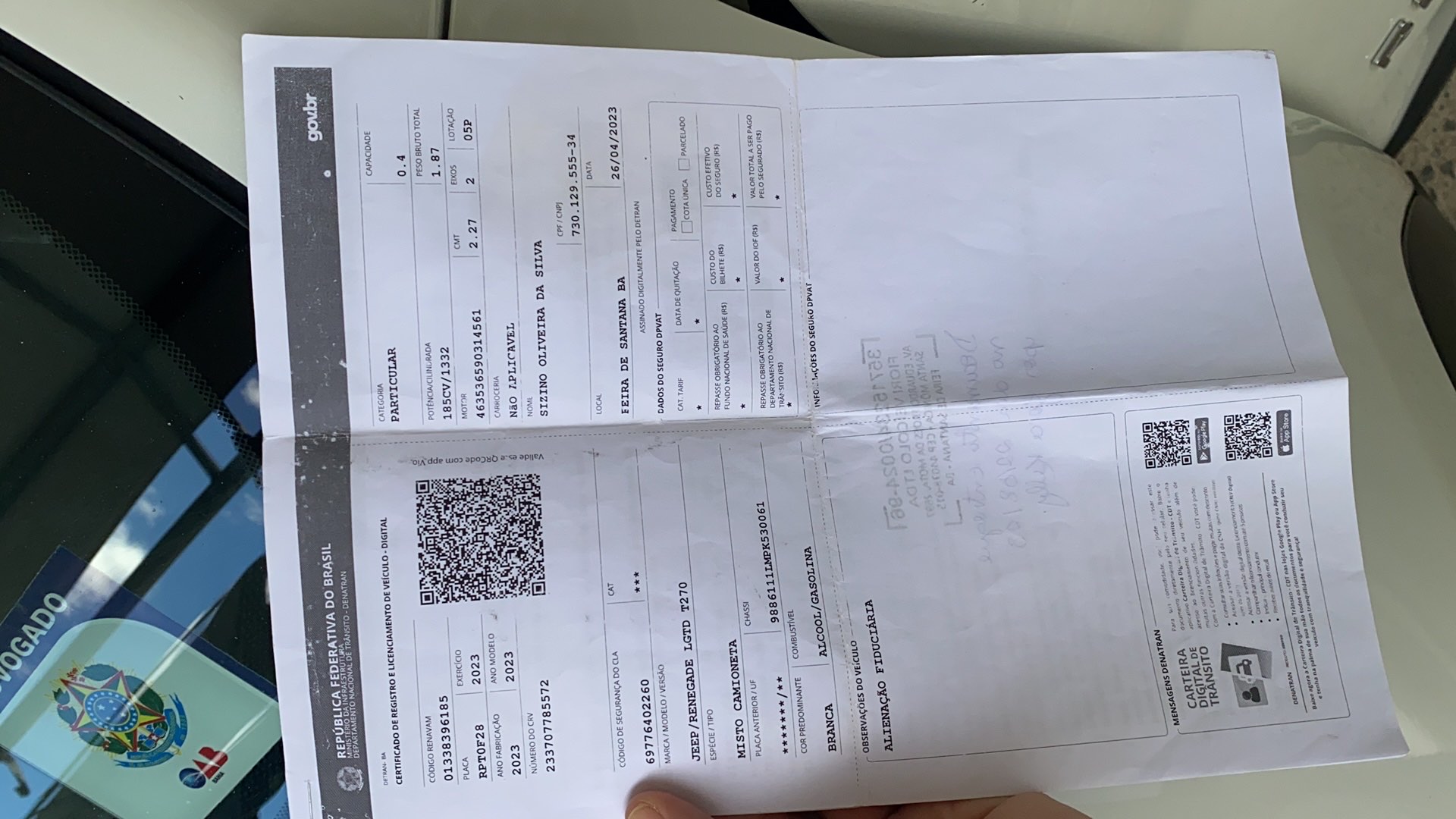 JEEP RENEGADE LONGITUDE  T270