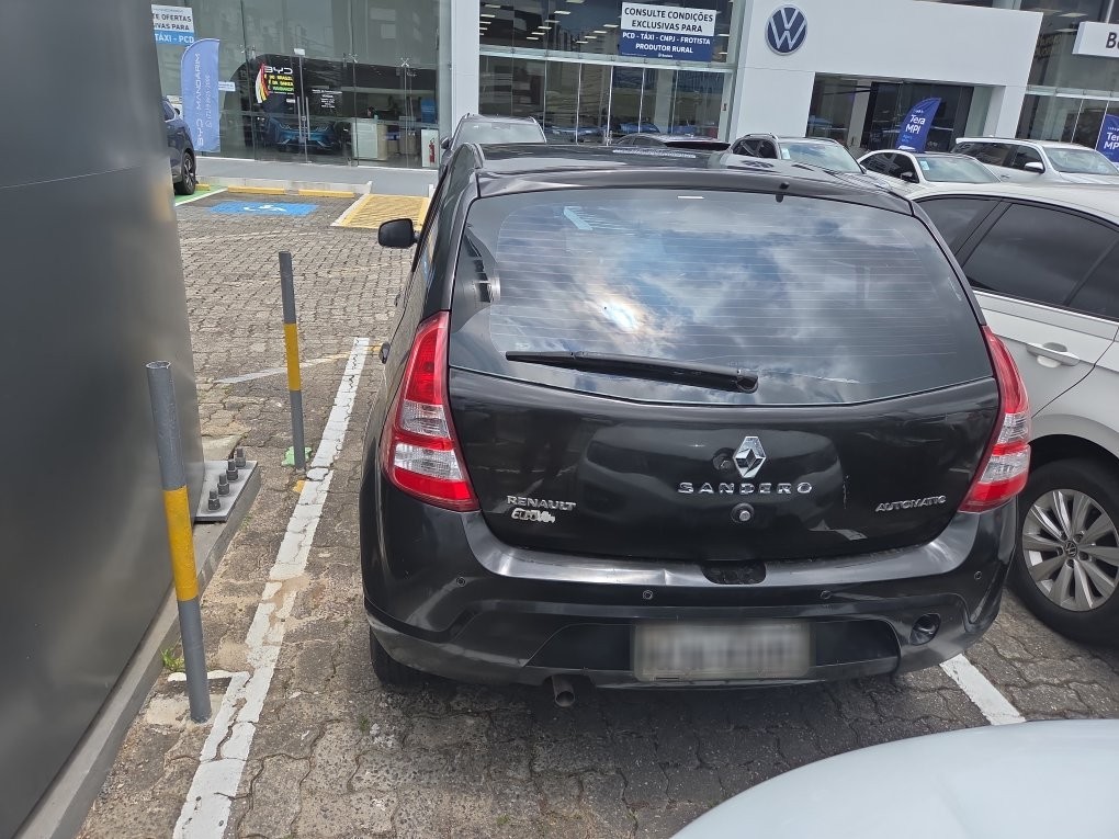 RENAULT SANDERO 1.6 PRIVILEGE 16V FLEX 4P AUTOMATICO