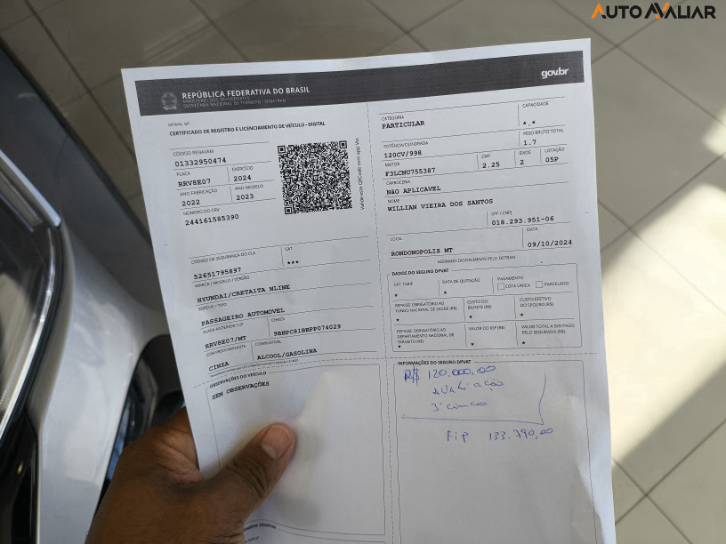 HYUNDAI CRETA 1.0 TGDI FLEX N LINE AUTOM&Aacute;TICO